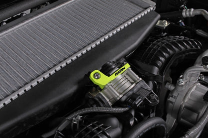 Perrin 2022+ Subaru WRX/19-23 Ascent/Legacy/Outback Top Mount Intercooler Bracket - Neon Yellow Perrin Performance