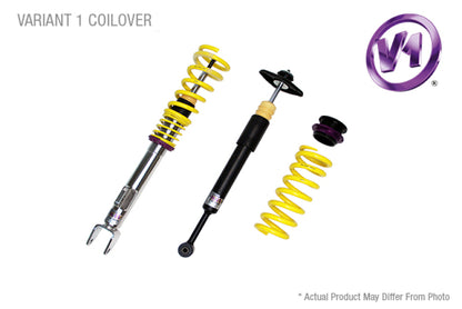 KW Coilover Kit V1 Honda Civic; Coupe Hatchback Sedan w/ rear lower fork mounts