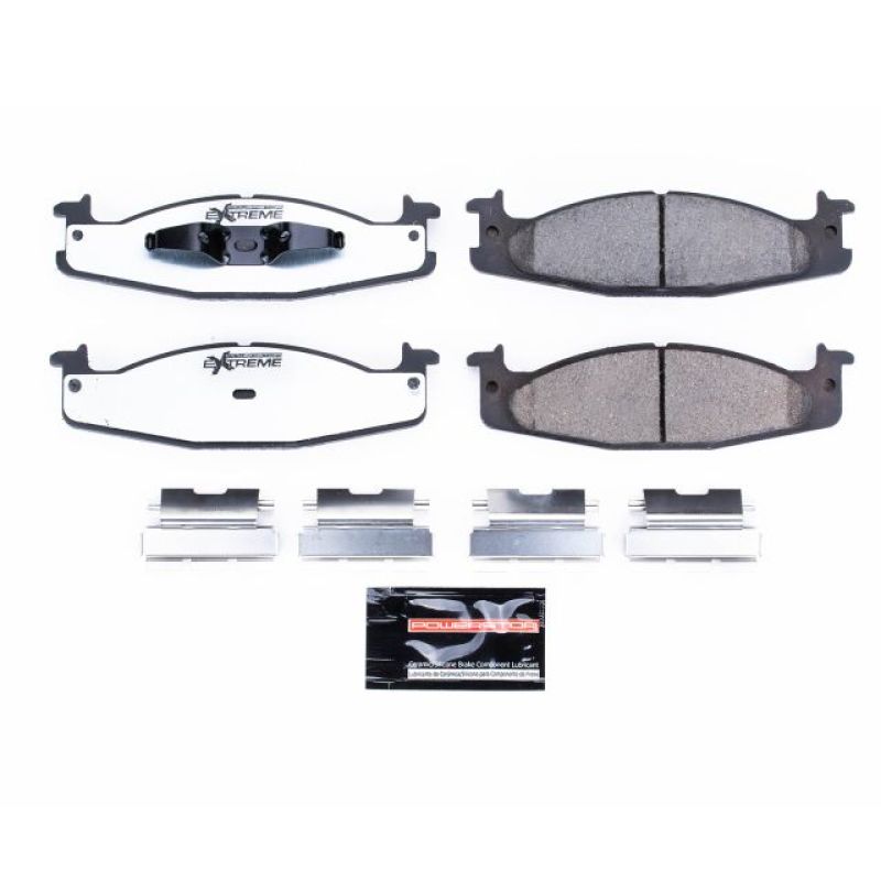 Power Stop 94-96 Ford Bronco Front Z36 Truck & Tow Brake Pads w/Hardware PowerStop
