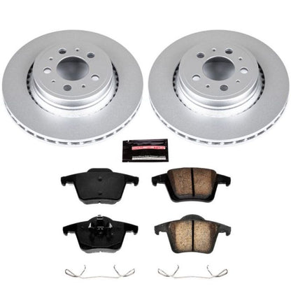 Power Stop 03-14 Volvo XC90 Rear Z23 Evolution Sport Coated Brake Kit PowerStop