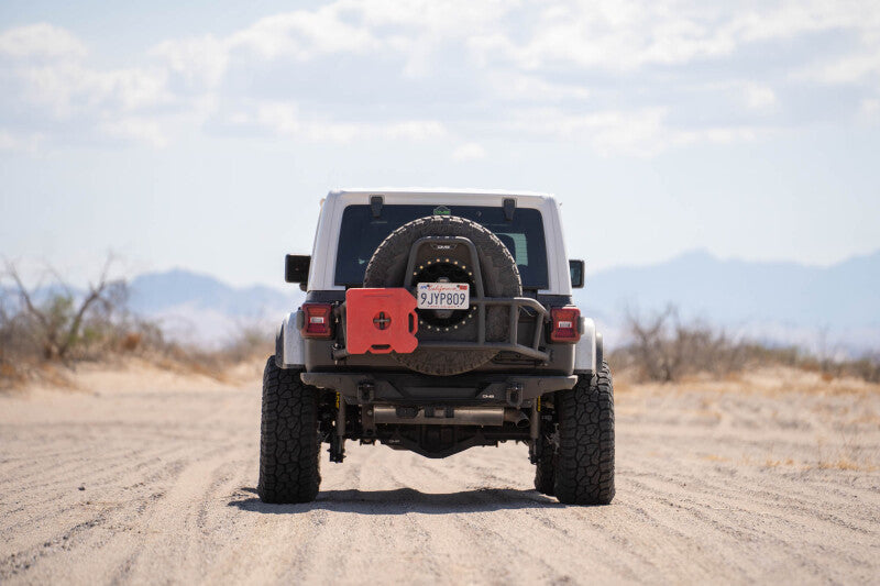 DV8 18-25 Jeep Wrangler JL Body Mounted Tire Carrier