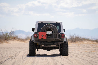 DV8 18-25 Jeep Wrangler JL Body Mounted Tire Carrier