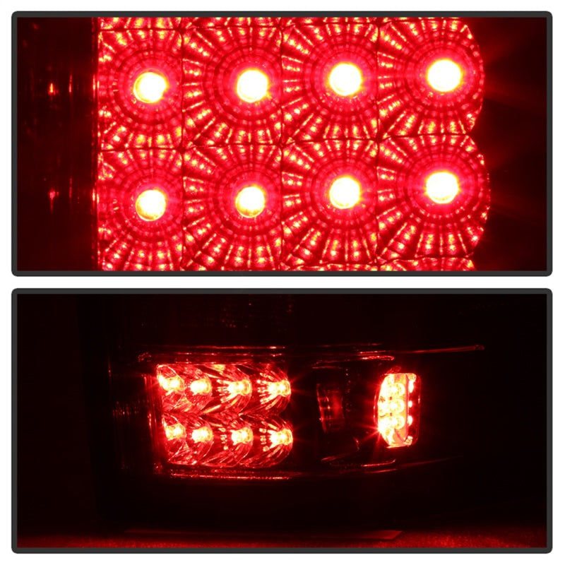Xtune Ford F150 Styleside 04-08 (Not Fit Heritage & SVT) LED Tail Lights Smoke ALT-ON-FF15004-LED-SM SPYDER