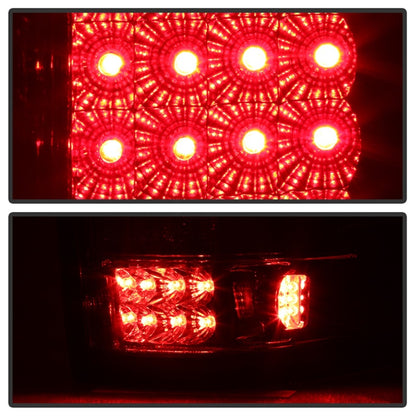 Xtune Ford F150 Styleside 04-08 (Not Fit Heritage & SVT) LED Tail Lights Smoke ALT-ON-FF15004-LED-SM SPYDER