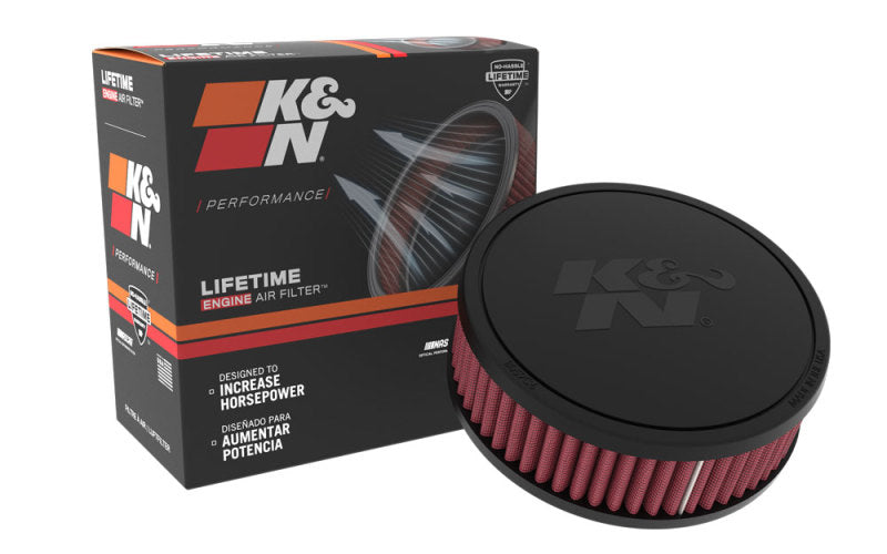 K&N Universal Filter 2 1/16in Flange / 6in OD / 2in H / CR TP V K&N Engineering