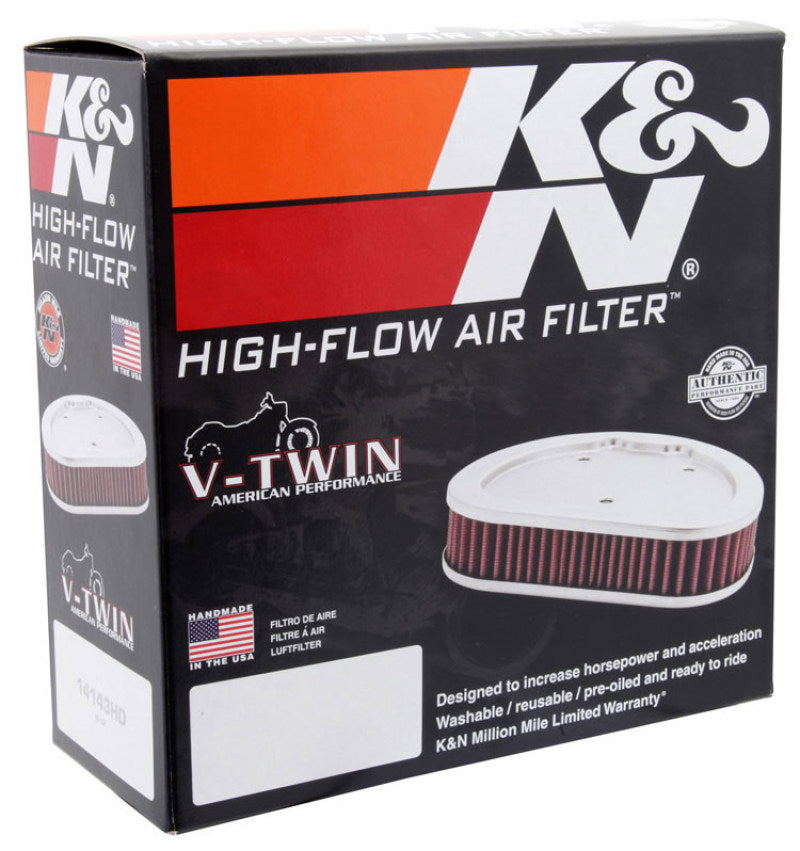 K&N Textured Black Replacement Air FIlter 2015 Harley Davidson XG500 Street