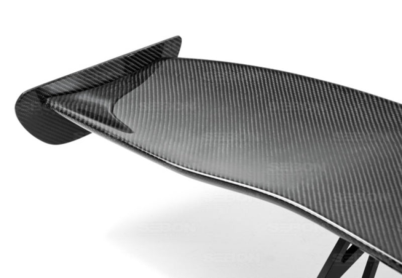 Seibon Universal Carbon Fiber GT Wing, 59.375-Inch Wide - GTWING-1