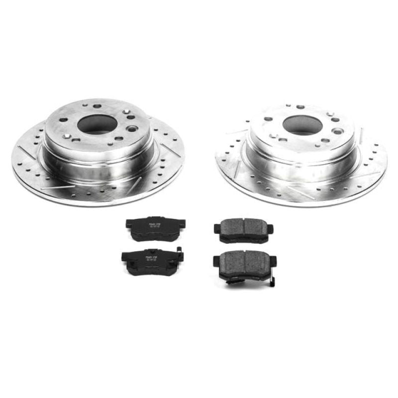 Power Stop 01-03 Acura CL Rear Z23 Evolution Sport Brake Kit PowerStop