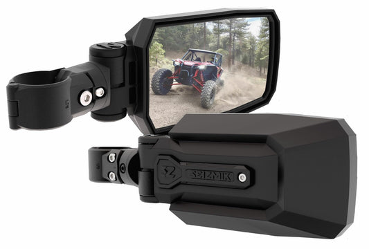 Seizmik TrailRider Side View Mirrors for 2/1.875-Inch Round ROPS
