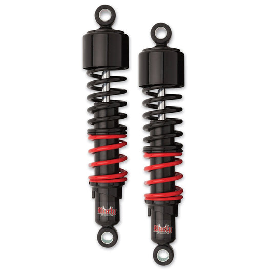 Burly Brand H-D Touring Stiletto Shocks 13in STD - Black