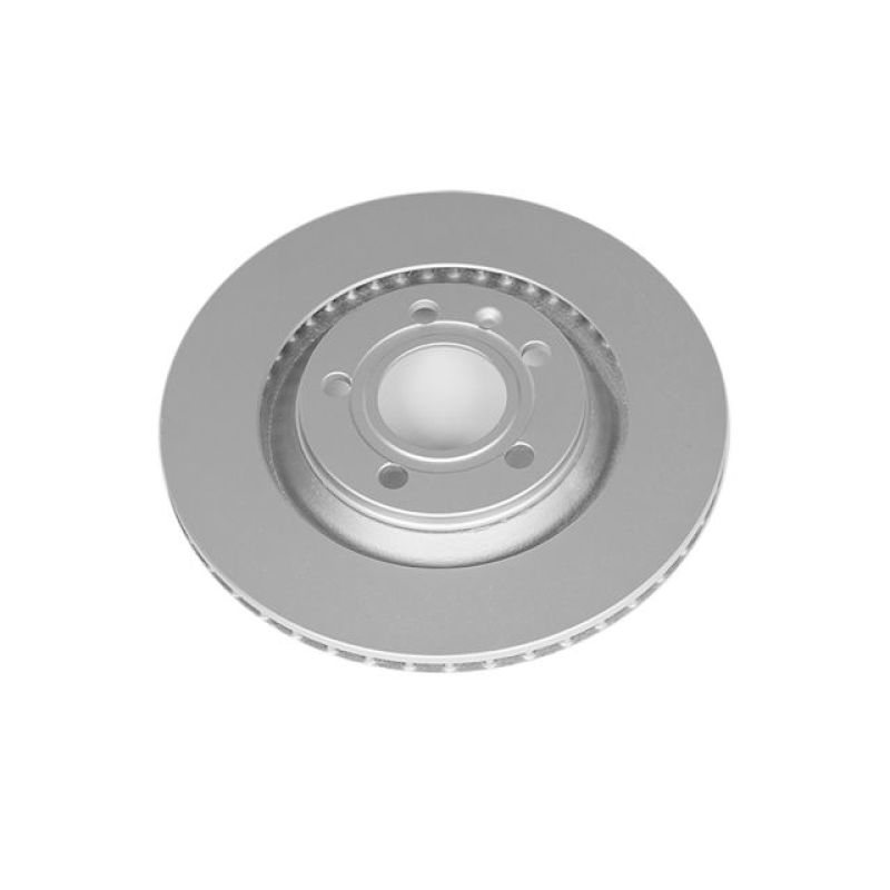 Power Stop 04-09 Audi S4 Rear Evolution High Carbon Geomet Coated Rotor PowerStop