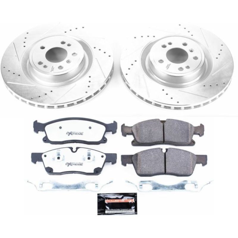 Power Stop 13-16 Mercedes-Benz GL350 Front Z36 Truck & Tow Brake Kit PowerStop