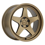 Kansei K12B Knp 18x9.5in / 5x120 BP / 22mm Offset / 72.56mm Bore - Bronze Wheel