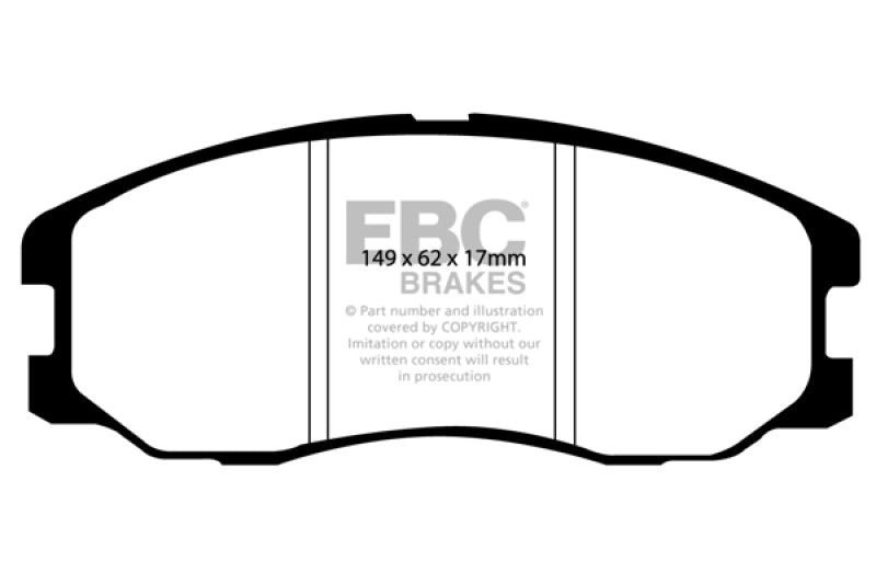 EBC Ultimax2 Front Brake Pads - UD1264 EBC