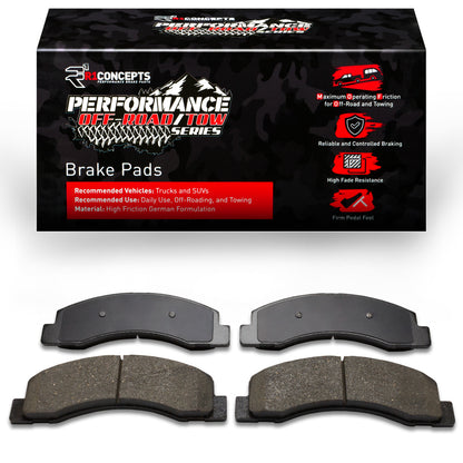 R1 99-05 Ford F-350 Super Duty 2WD Front Off-Road/Tow Brake Pads