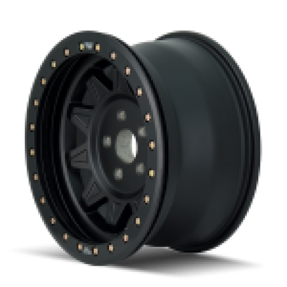 Dirty Life 9302 Roadkill 17x9/5x127 BP/-38mm Offset/71.5mm Hub Matte Black Wheel - Beadlock