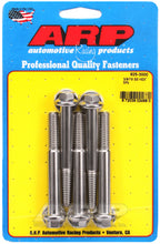 Load image into Gallery viewer, ARP 3/8 in.-16 RH Thread, 3.000 in Hex Head Bolts - Set of 5