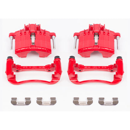 Power Stop 04-05 Chevrolet Classic Front Red Calipers w/Brackets - Pair PowerStop