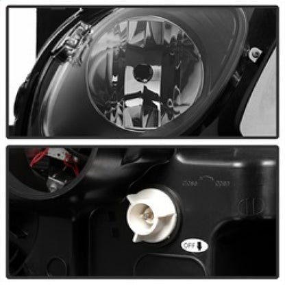 Spyder Lexus GS 300 / 350 / 450 06-11 Headlights - HID Model Only - Black PRO-YD-LG06-HID-DRL-BK SPYDER