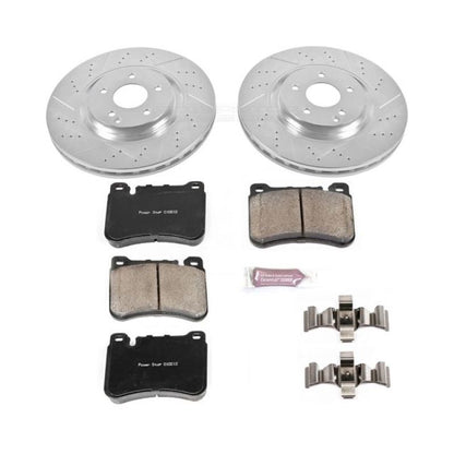 Power Stop 06-08 Mercedes-Benz SLK280 Front Z23 Evolution Sport Brake Kit PowerStop