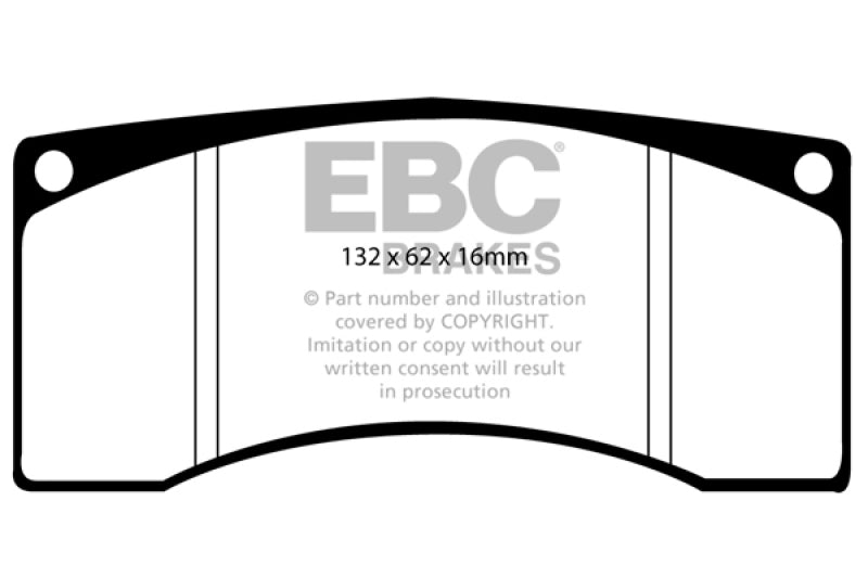 EBC BlueStuff Front Brake Pads - DP5016NDX EBC