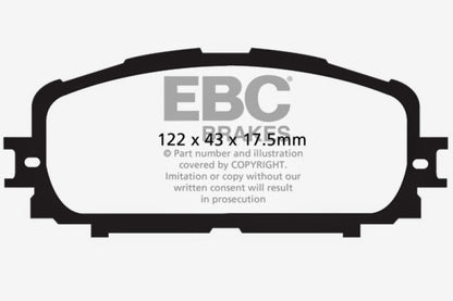 EBC GreenStuff Front Brake Pads - DP21897 EBC