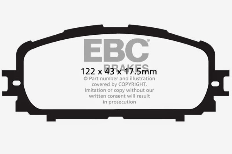 EBC GreenStuff Front Brake Pads - DP21897