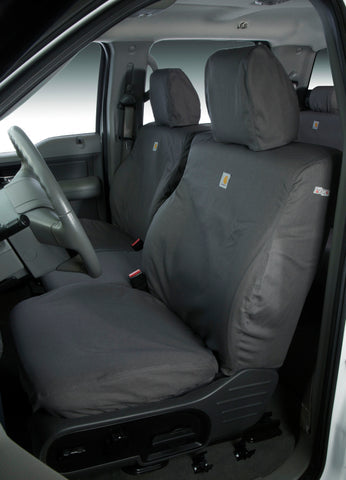 Covercraft 17-21 Nissan Armada: Carhartt SeatSaver Custom Second Row Seat Covers - Gravel