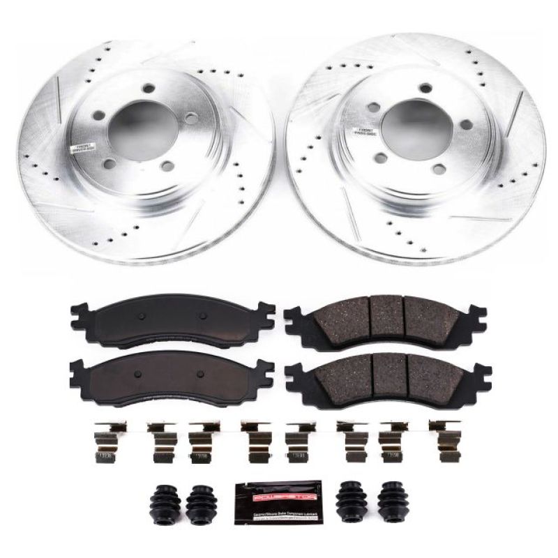 Power Stop 06-10 Ford Explorer Front Z23 Evolution Sport Brake Kit PowerStop