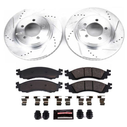 Power Stop 06-10 Ford Explorer Front Z23 Evolution Sport Brake Kit PowerStop