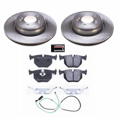 Power Stop 01-06 BMW M3 Rear Track Day SPEC Brake Kit PowerStop