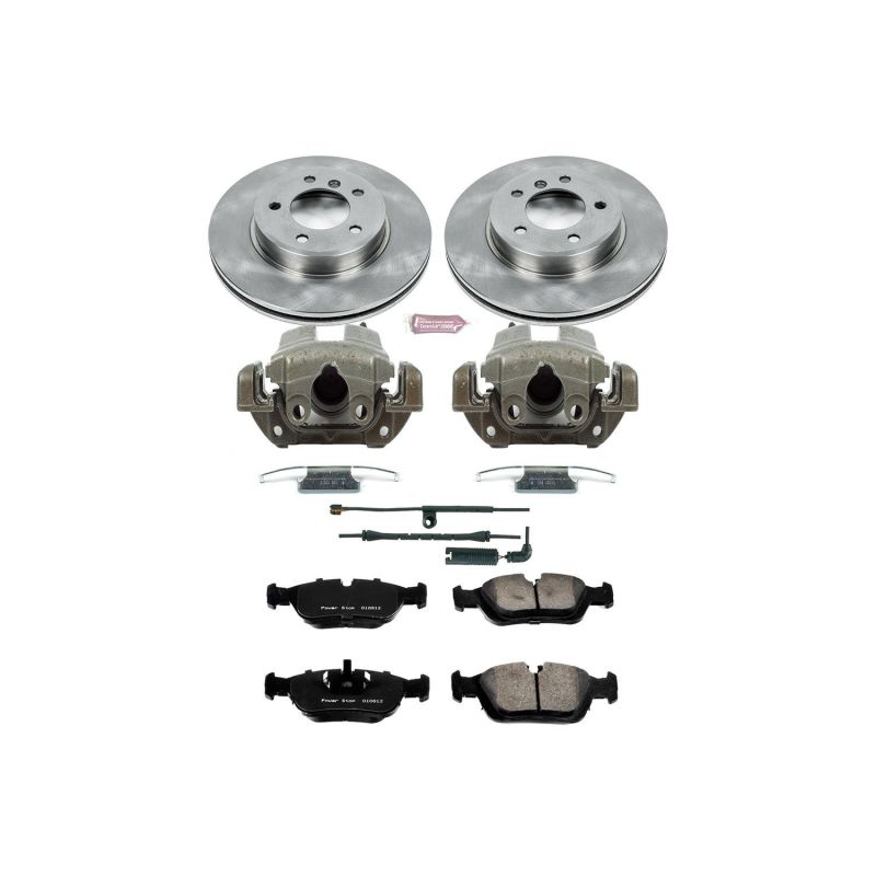 Power Stop 2000 BMW 323i Front Autospecialty Brake Kit w/Calipers PowerStop
