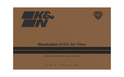 K&N HVAC Filter 16 X 25 X 1 Merv 8