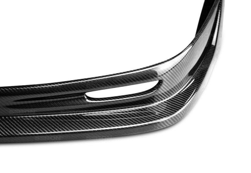 Seibon CW-style carbon fiber front lip for 1999-2001 Subaru Impreza - FL9901SBIMP-CW