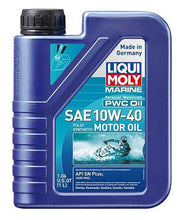 Load image into Gallery viewer, LIQUI MOLY 1L Marine PWC Motor Oil SAE 10W40