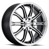 Maxxim Ferris 16x7 10x110/115 ET40 Black Machine Face