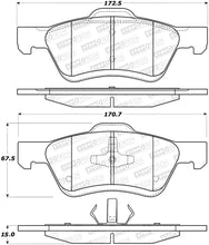 Load image into Gallery viewer, StopTech Premium Ceramic Brake Pads - 308.10472