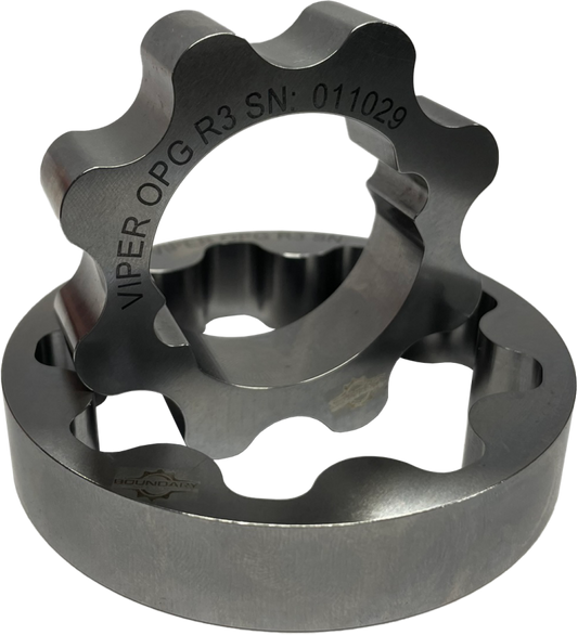 Boundary 08-10/13-17 Dodge Viper V10 8.3L 0.628in Height Billet MartenWear Treated Oil Pump Gear VIPER-OPG-R3-M