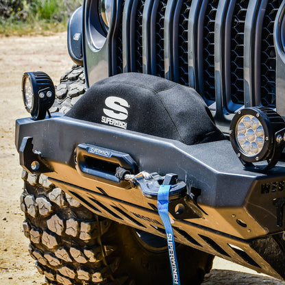 Superwinch Winch Cover for Sx 10000/12000/Talon 9.5 Integrated Winches - Blk Neoprene Superwinch