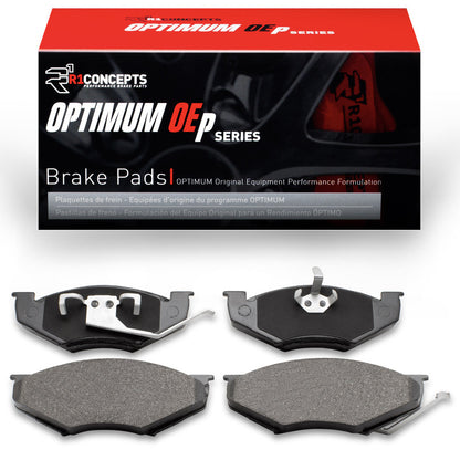 R1 Front OE Brake Pads 1989-1990 Chrysler/Dodge & More - 2551-0414-00