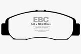 EBC Ultimax2 Front Brake Pads - UD1608