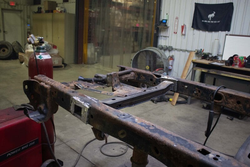 Rustbuster Forward Spare Tire Crossmember