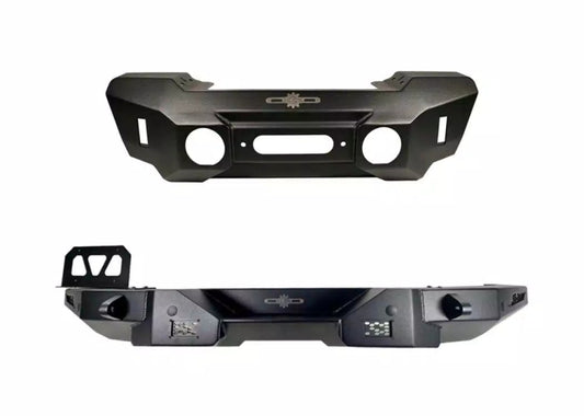Rock Slide 18-25 Jeep Wrangler JL 2-4 Door Combo Shorty Front And Full Rear Bumpers