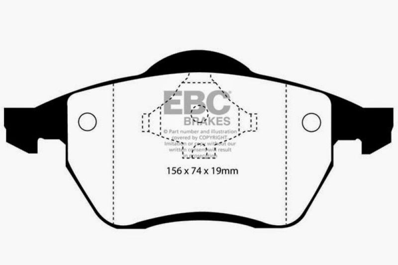 EBC Ultimax2 Front Brake Pads - UD836 EBC