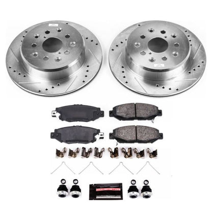 Power Stop 93-97 Lexus GS300 Rear Z23 Evolution Sport Brake Kit PowerStop