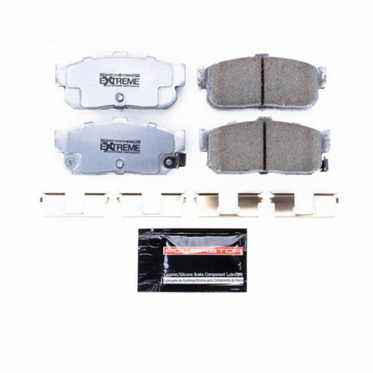 Power Stop 91-96 Infiniti G20 Rear Z26 Extreme Street Brake Pads w/Hardware PowerStop