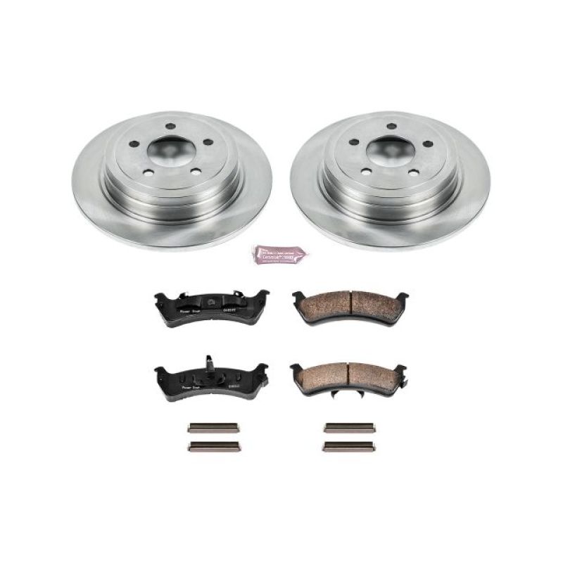 Power Stop 2003 Ford Explorer Sport Rear Autospecialty Brake Kit PowerStop
