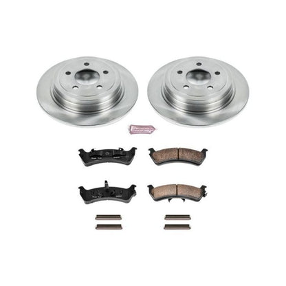Power Stop 2003 Ford Explorer Sport Rear Autospecialty Brake Kit PowerStop