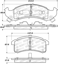 Load image into Gallery viewer, StopTech Premium Ceramic Front Brake Pads - 308.05050