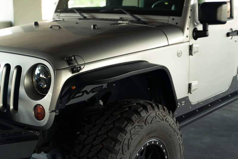 DV8 Offroad 07-18 Jeep Wrangler JK Slim Fender Flares FDJK-07